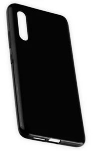 Dark Case Silikon TPU Handy Cover Hülle Bumper in Schwarz für Samsung Galaxy A90 - Picture 1 of 12
