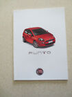 2016 Fiat Punto car advertising booklet - UK - --