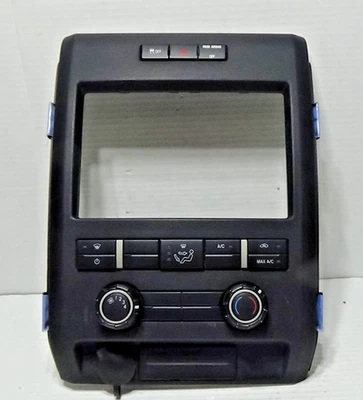 2009-2014 Ford F150 Climate Control Switch With Bezel DL3T-19980-AA - Image 1 of 4