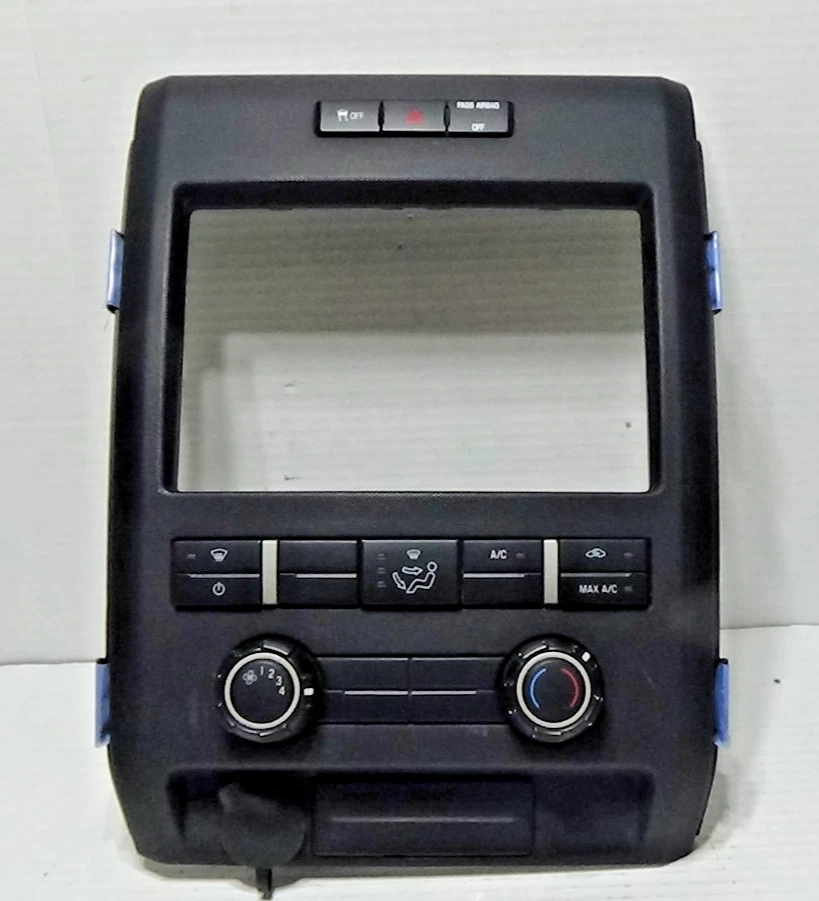 2009-2014 Ford F150 Climate Control Switch With Bezel DL3T-19980-AA - Image 1 of 4