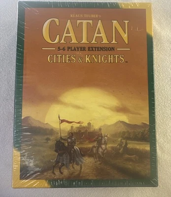 Catan: Cities and Knights - 5-6 Player Extension 2016 New Factory Sealed - Image 1 of 4