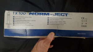 Jeringa Norm-Ject NJ-4606067-02 Luer Lock Solo 5 ml CANTIDAD 100 NUEVA EN CAJA - Imagen 1 de 5