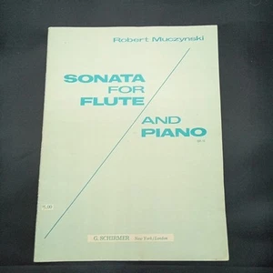 Sonate für Flöte und Klavier Noten Robert Muczynski Schirmer - Bild 1 von 7