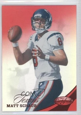 2012 Certified Mirror Red /250 Matt Schaub #39 - Image 1 of 2