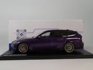 Solido BMW M3 G81 Touring Competition purple pearl 2024 1/18 S1813701 - Foto 1 di 3