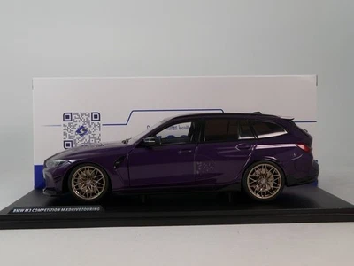 Solido BMW M3 G81 Touring Competition purple pearl 2024 1/18 S1813701 - Immagine 1 di 3