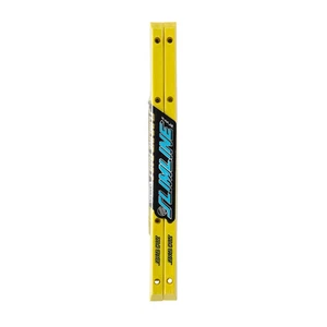 Santa Cruz Slimline Neon Yellow Skateboard Rails - Picture 1 of 2