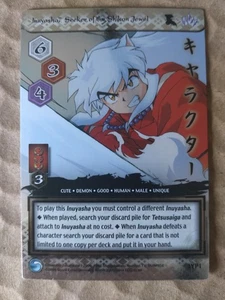 Inuyasha, Seeker of the Shikon Jewel #IYP1 Foil Promo Card Score Entertainment - Picture 1 of 2