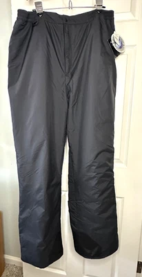 Hombres 2xl Aislado Impermeable Invierno Nieve Pantalones Esquí Snowboard Ropa Exterior Negro de Foto 1 de 4