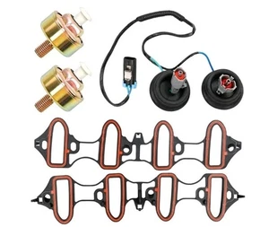 Dual Knock Sensors with Wiring Harness and Intake Manifold Gasket Kit | for Chev - Picture 1 of 7