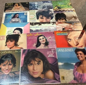 16 JONI JAMES LP FEMALE VOCALS POP JAZZ GLAMOUR Sexy Covers ~MGM ALL FOR 1 PRICE - Picture 1 of 2