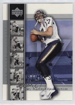 2004 Upper Deck NFL Players Rookie Premiere Philip Rivers #3 RC - Image 1 of 2