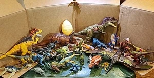 Lote de 30 figuras de acción de dinosaurios Jurassic World Park Mattel 2019  - Imagen 1 de 14
