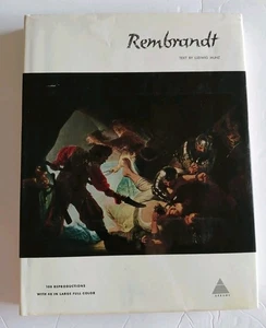Rembrandt by Ludwig Munz Art Hardcover Library of Great Painters Abrams Japan - Imagen 1 de 13