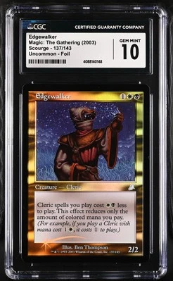 EDGEWALKER Scourge Foil CGC 10 Gem Mint MTG [Nostalgium] - Image 1 of 2