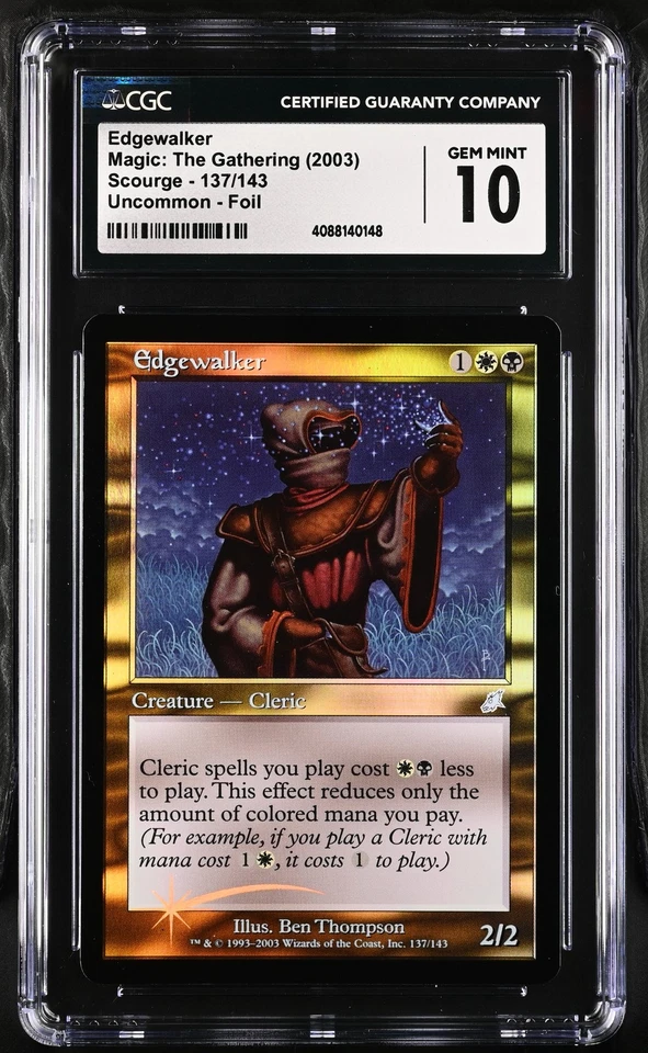 EDGEWALKER Scourge Foil CGC 10 Gem Mint MTG [Nostalgium] - Image 1 of 2