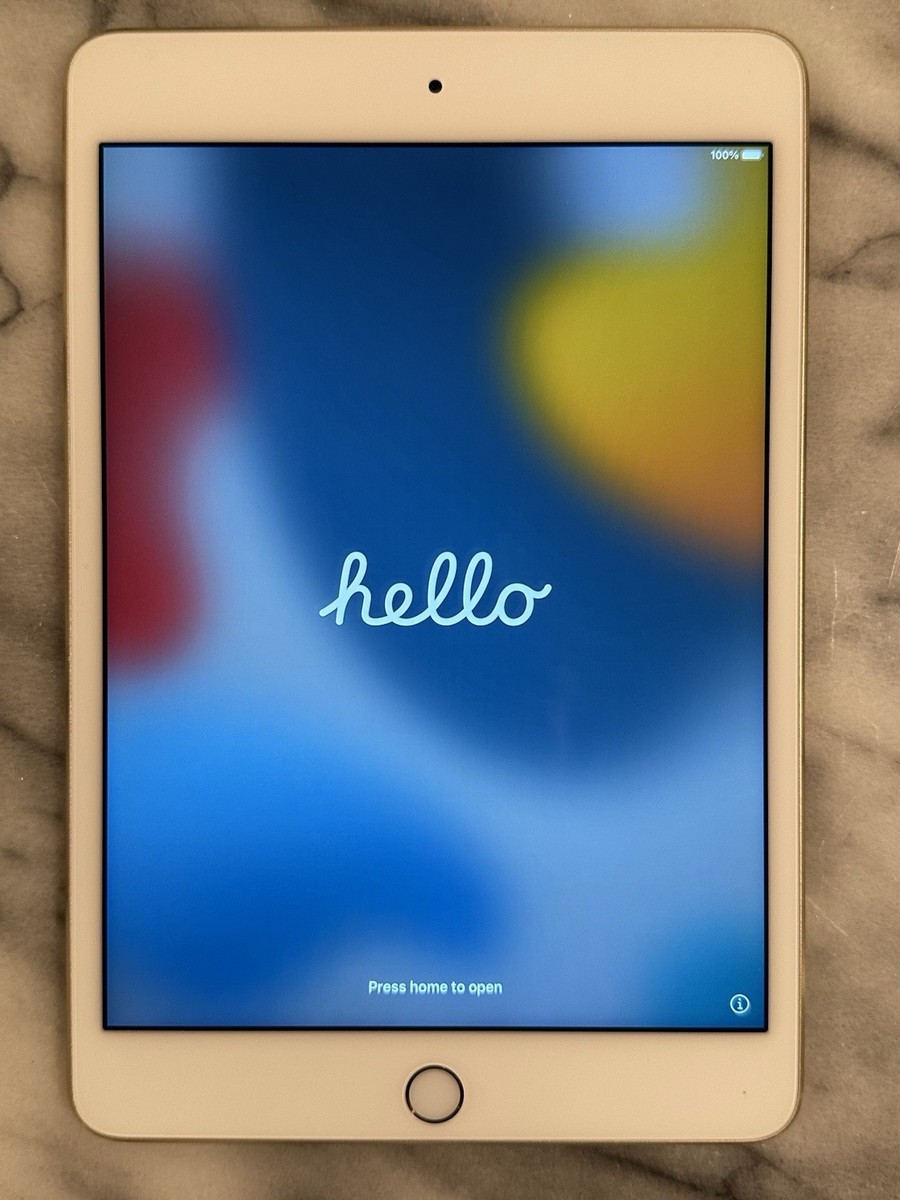 Apple iPad mini 4 Gold 128 GB Tablets & eReaders for sale | eBay Apple iPad mini 4 Gold 128 GB Tablets & eReaders for sale | eBay