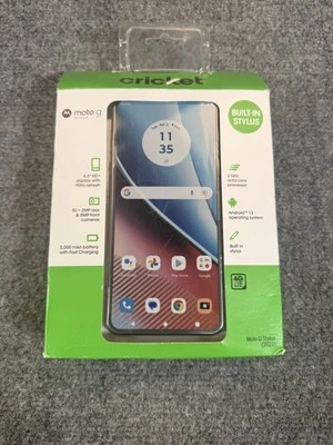 Motorola Moto G Stylus 2023 Smartphone 128GB 4G LTE Cricket Android Unlocked - Image 1 of 4