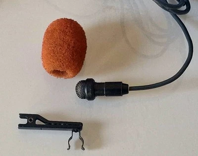 BeyerDynamic MCE-5 Lavalier microphone c/w psu & clip -Battery and Phantom power - Image 1 of 4