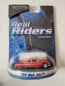 Hot Wheels Real Riders '59 2005 Bel Air edición limitada equipamiento burbuja - Imagen 1 de 2