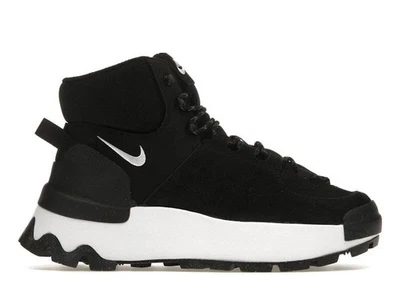 Nike City Classic Black Suede White Mid Boots DQ5601-001 Women 10 - Image 1 of 4