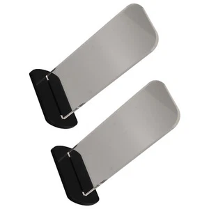 (Black)Boxing Glove Stand Holder 2Pcs Acrylic Boxing Glove Stand Vertical New - Picture 1 of 12