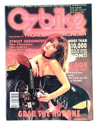 Oz Bike Magazine | Issue # 78 (1990's) Biker/Harley Davidson - Image 1 of 3