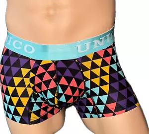 Mundo Unico Men's PINOS TRUNK MULTICOLOR TRIANGLE Boxer Brief Size M Underwear - Picture 1 of 3