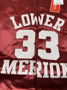 Kobe Bryant Lower Merion Satin Jacke 7X Kopfbedeckung Klassiker MASSE PRÜFEN - Bild 1 von 11