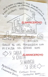 BOLOGNA BEWEGUNG STUDENTEN OBDACHLOS 70ER JAHRE PARTY STABIL BESETZT VIAL NACHBARN - Bild 1 von 1