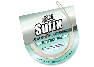 Sufix Wind-On Monofilament Leader | Clear | 500 lb | 11 yd