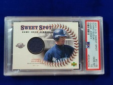 🌟2001 Upper Deck Sweet Spot Ichiro Suzuki RC Jersey PSA 10 GEM MINT POP 10