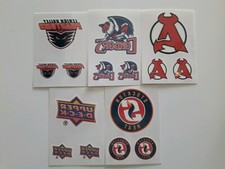 Lot of 5 2015-16 UD AHL HOCKEY-TATTOOS-HEAT+CONDORS+PHANTOMS+DEVILS+UD LOGO