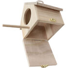  Drewniany podajnik domek dla ptaków na zewnątrz karmnik dla wiewiórek