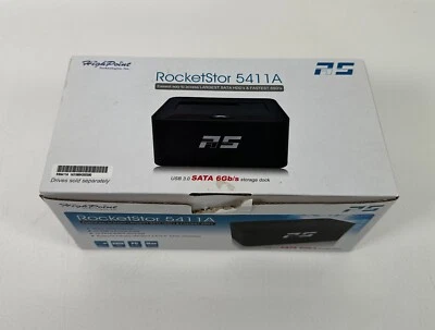 Highpoint Rocketstor Rs5411a Drive Dock External - 1 X Total Bay - 1 X 2.5"/3.5" - Image 1 of 4