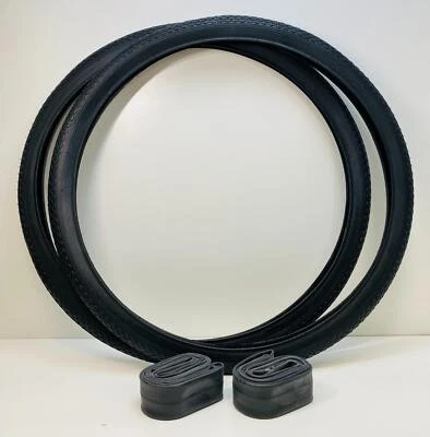 1 PAIR 26 x 1-3/4" Bicycle tires to Fit Schwinn S7 rims TIRES ISO 571 with TUBES - Image 1 of 4