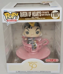Funko POP Reina de Corazones en Taza de Té 1107 Objetivo Exclusivo Alicia en el País de las Maravillas - Imagen 1 de 6