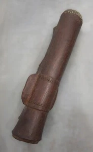 Vintage 14.5 in. MASSIM Finger Drum Papua, New Guinea of Wood and Lizard - Picture 1 of 8