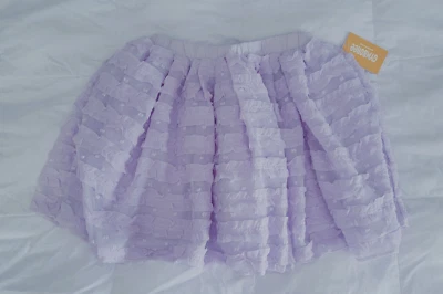 Gymboree 女孩全新带标签可爱薰衣草薄纱裙 - 8 码 — 第 1/4 张图片