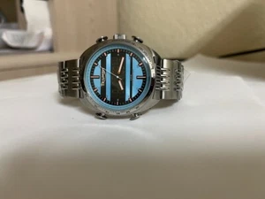 Men's Triumph Motorcycle  Watch Model 3021  Analog - digital RARE - Picture 1 of 6