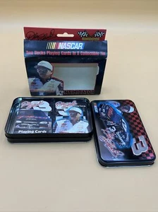 DALE EARNHARDT NASCAR 1999 2 BARAJAS DE CARTAS EDICIÓN LIMITADA COLECCIONISTAS ESTAÑO - Imagen 1 de 6