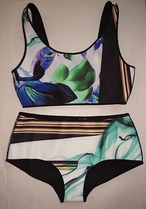 Clover Canyon Liquid Jade Reversible Bikini Size XS - Picture 1 of 4