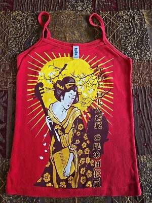 Camiseta sin mangas Black Crowes para mujer y mujer M MEDIANA asiática dama Foto 1 de 2