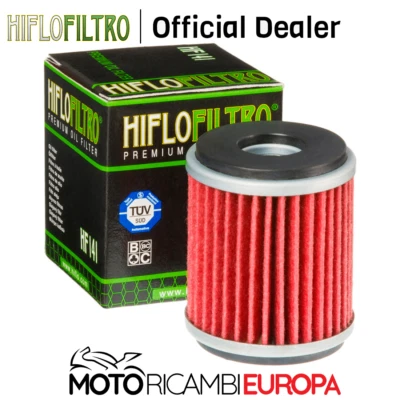 FILTRO OLIO HF141 HIFLO PER HM 125 CRM F-X 4T 08-09 - Imagen 1 de 4