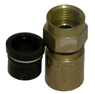 50 Count Thomas & Betts SNS59 Snap N Seal Coax Coaxial F-Fittings for RG59 RG-59 - Image 1 of 3