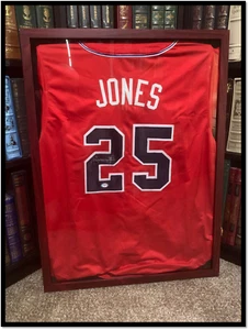 ANRUW JONES SIGNIERT Curacao Kid Trikot Atlanta Braves CF 1995 Champion PSA - Bild 1 von 4