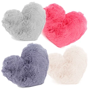 heimtexland ® Plüsch Dekokissen Herz Kuschelkissen XL Kissen Herzkissen Typ901 - Bild 1 von 20