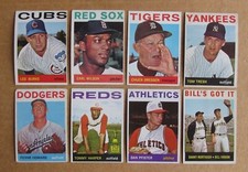 1964 TOPPS BASEBALL CARDS #251-587 COMPLETE YOUR SET PICK CHOOSE UPDATED 11/9