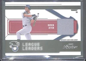 2004 Playoff Presitge Relic #LL-8 Derek Jeter No 8 of 250 - Picture 1 of 2