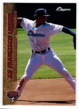 FRANCISCO LINDOR  MINORS PRE ROOKIE 2015 CHOICE INT'L LEAGUE TOP PROSPECTS #10